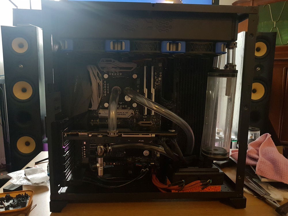 Loop ready for filling