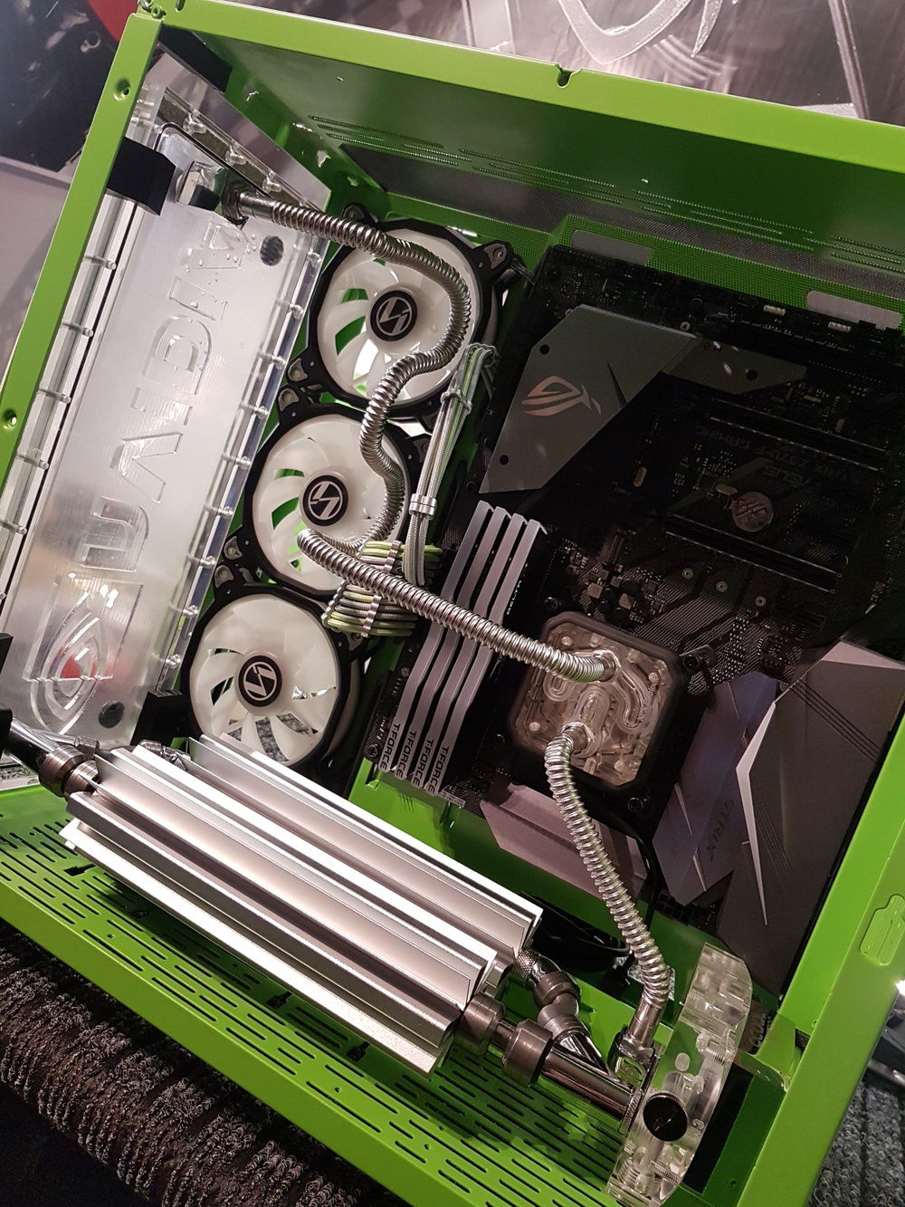 passive heat sinks and space tubing