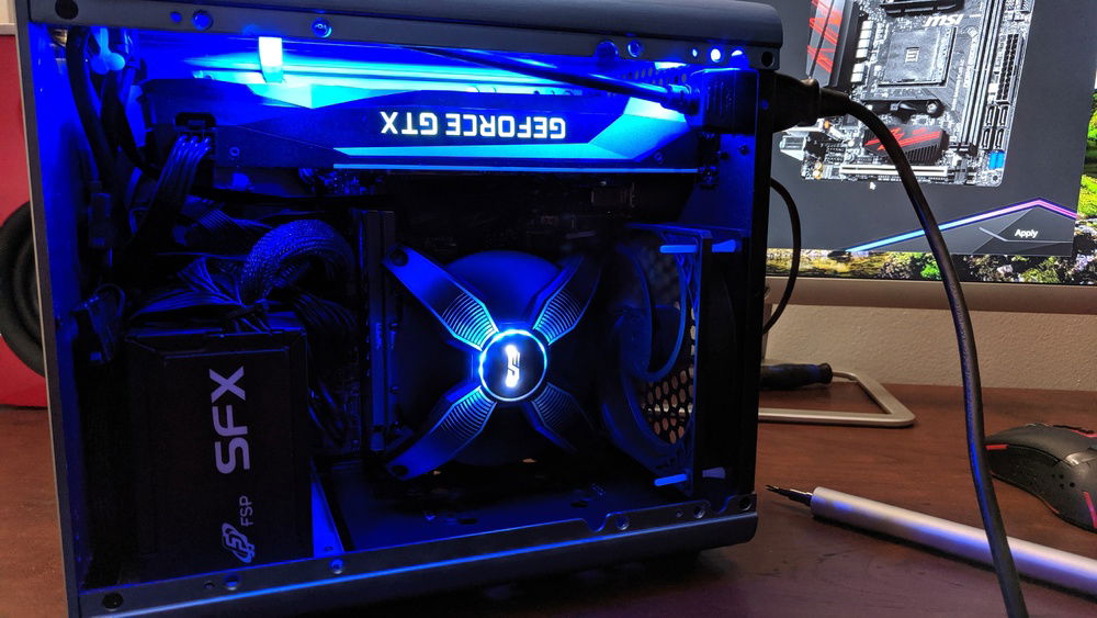 Added a Small RGB strip.