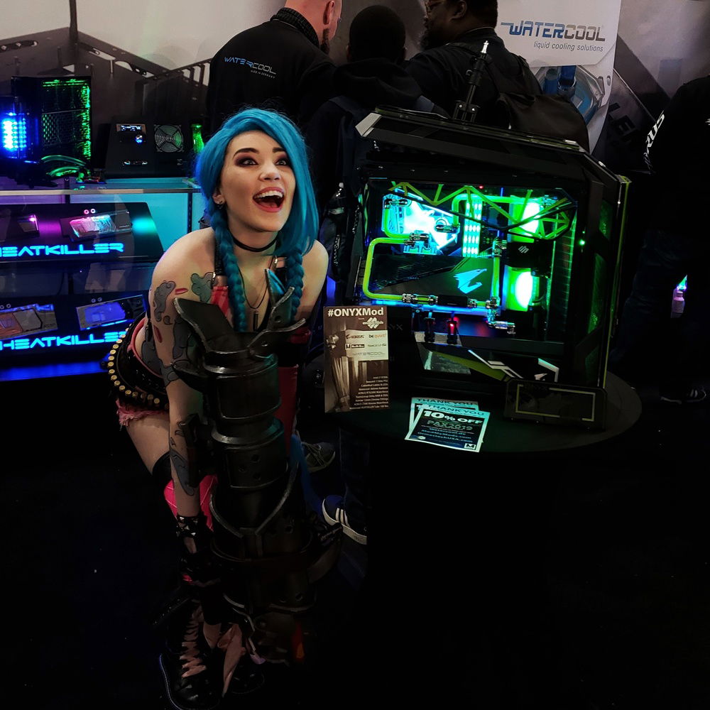 The ONYX case mod was a hit at PAX East for its unveiling.