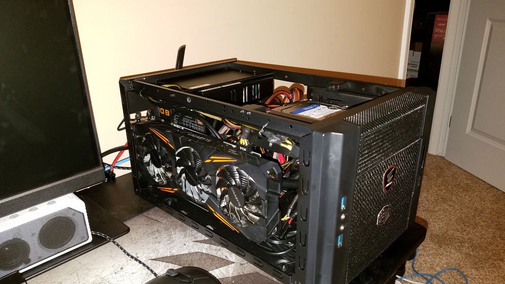 While the motherboard, ram and graphics card all have rgb, it is nearly impossible to see it from outside. Therefore, I have it turned off.