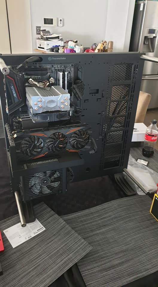 Pre-Watercooling Setup