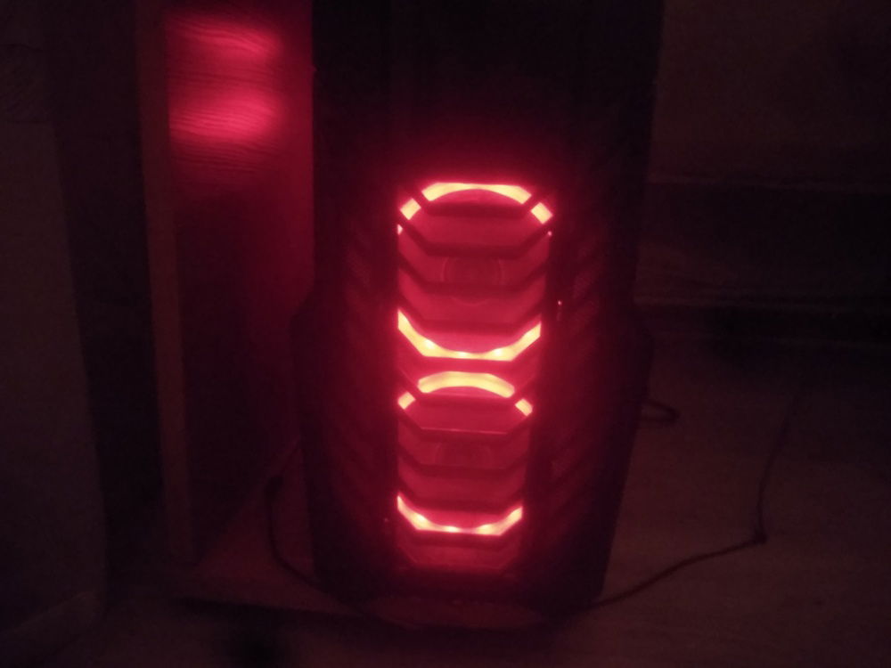 How it looks at night time.