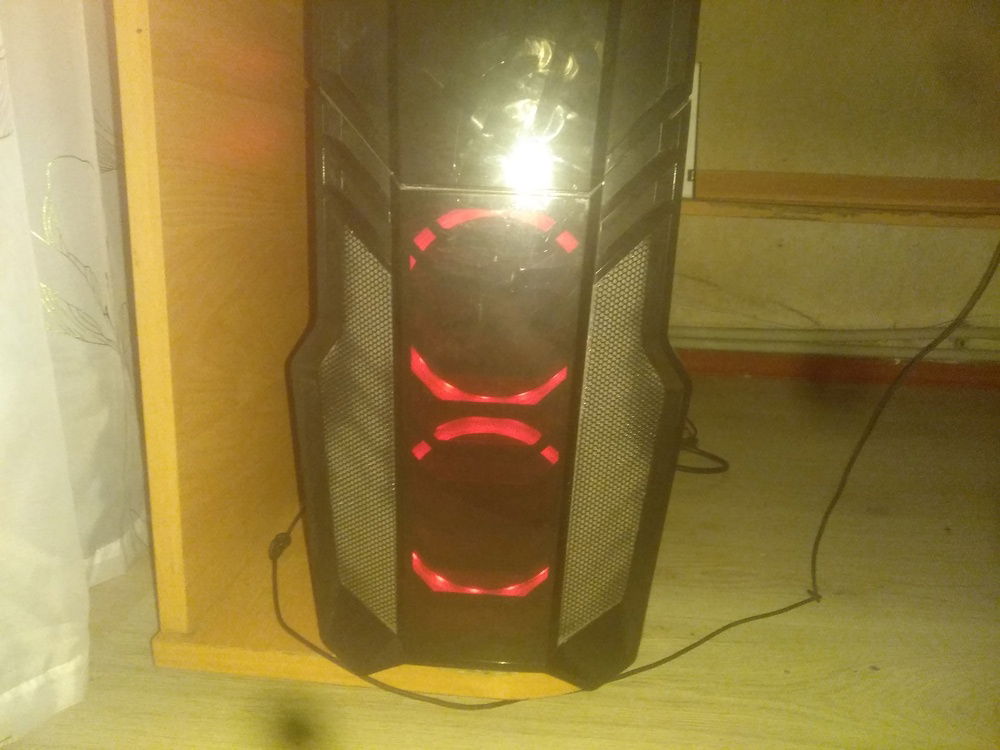 How it looks in a lit up room.