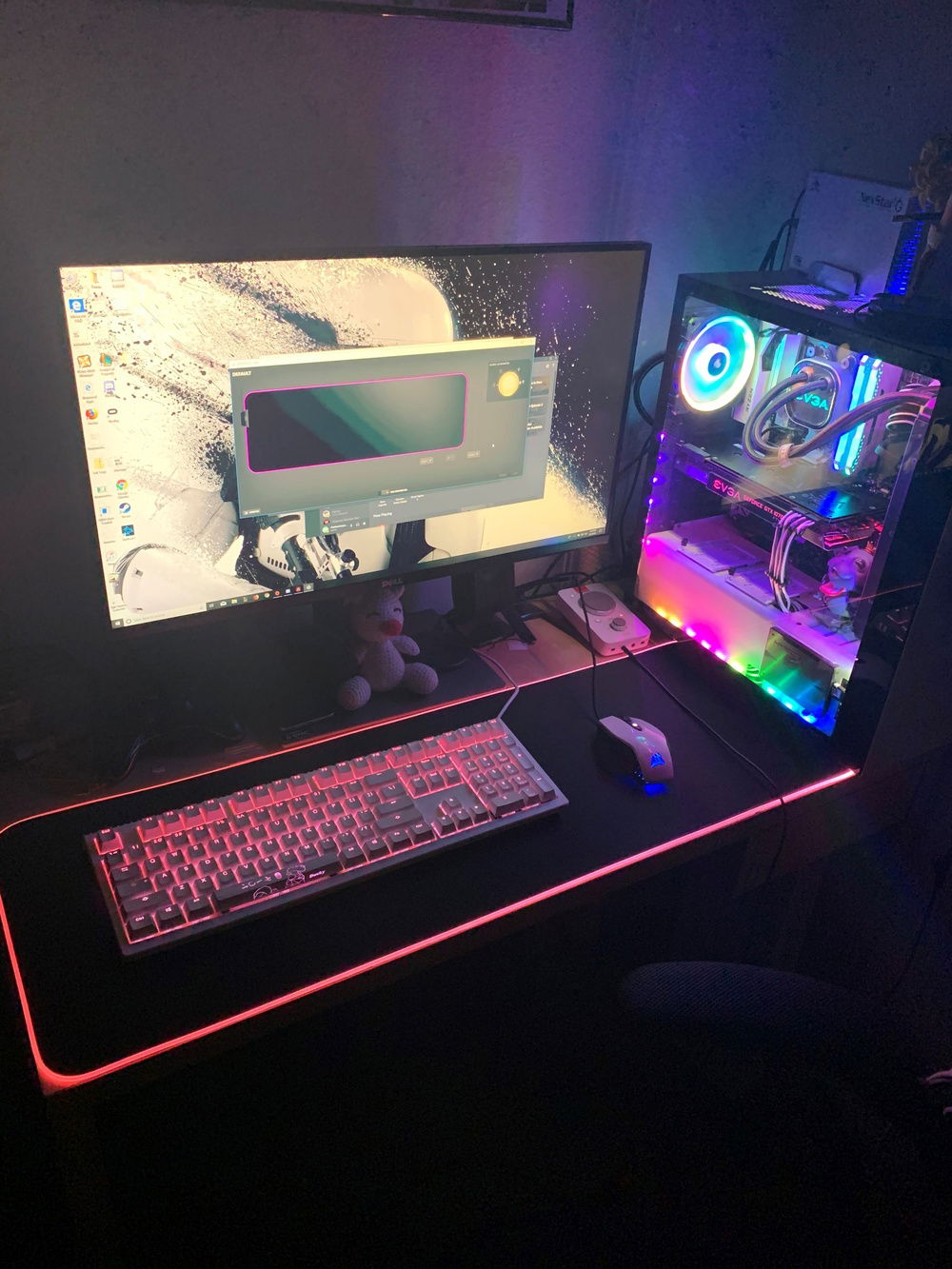 The whole enchilada. My battle station where all the magic happens