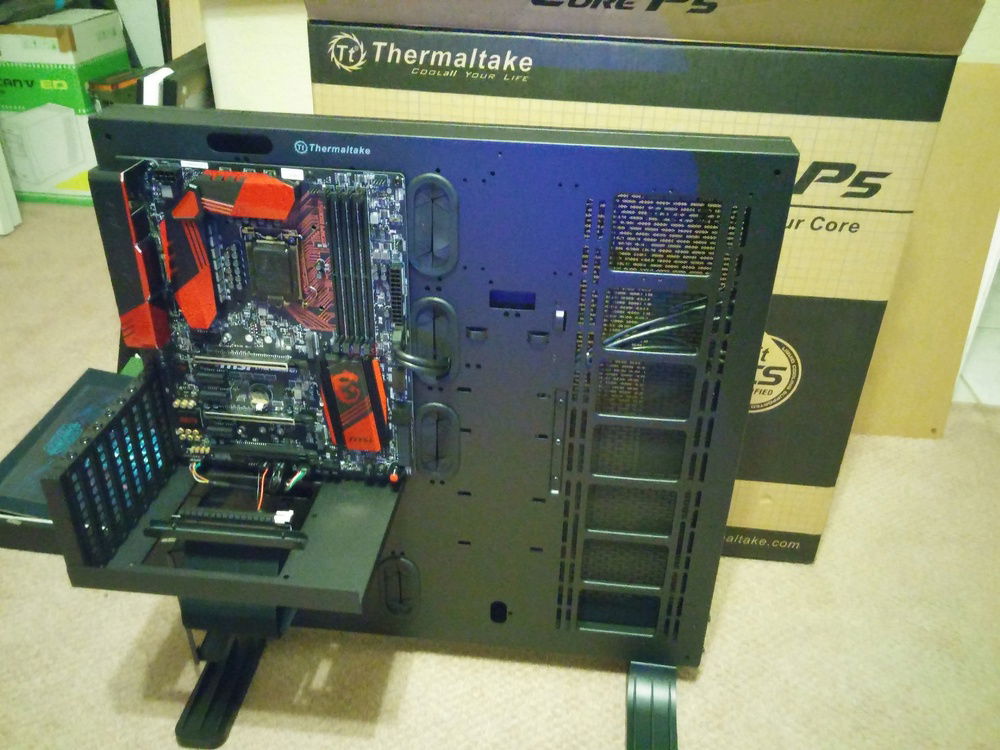 getting the build started.