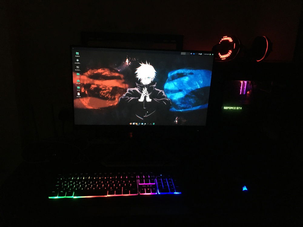 2years later- upgraded monitor + peripherals
