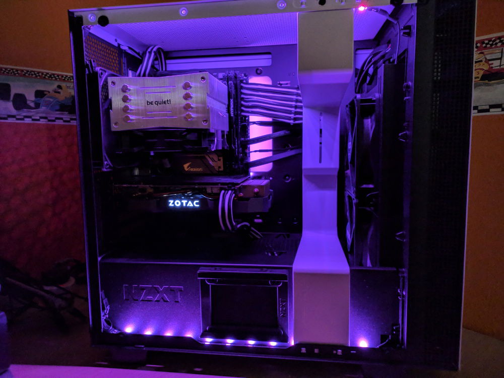 Updated front with different background lighting