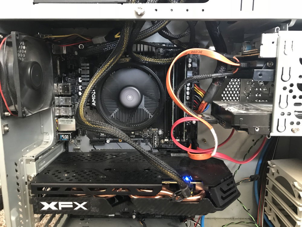 Cable management? They didn't have that back in the day