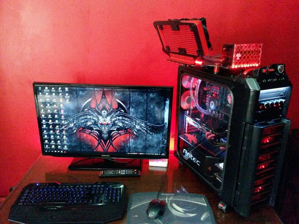 2nd Version with an EK bay Reservoir added externally