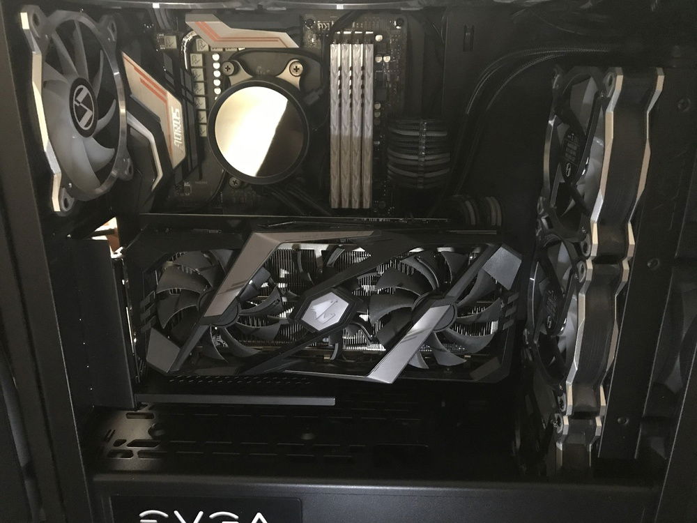 I just added a new NZXT Kraken X-73. My temps are so low now. At idle it sits at 28C. Now my 2700X runs at 4.2. before on air it ran around 3.6