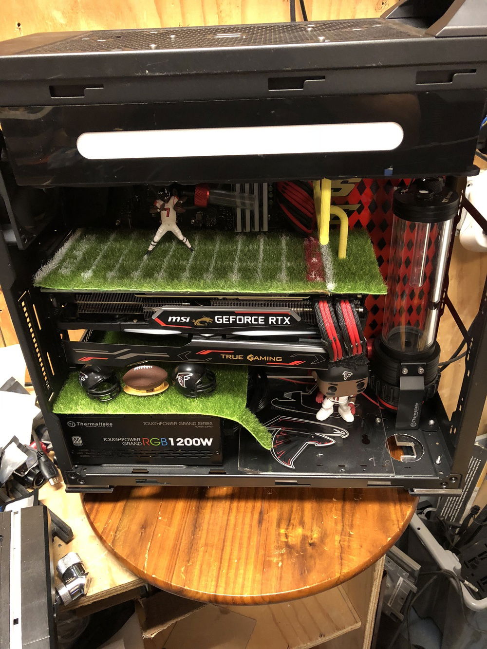 Floor plate added higher view angle