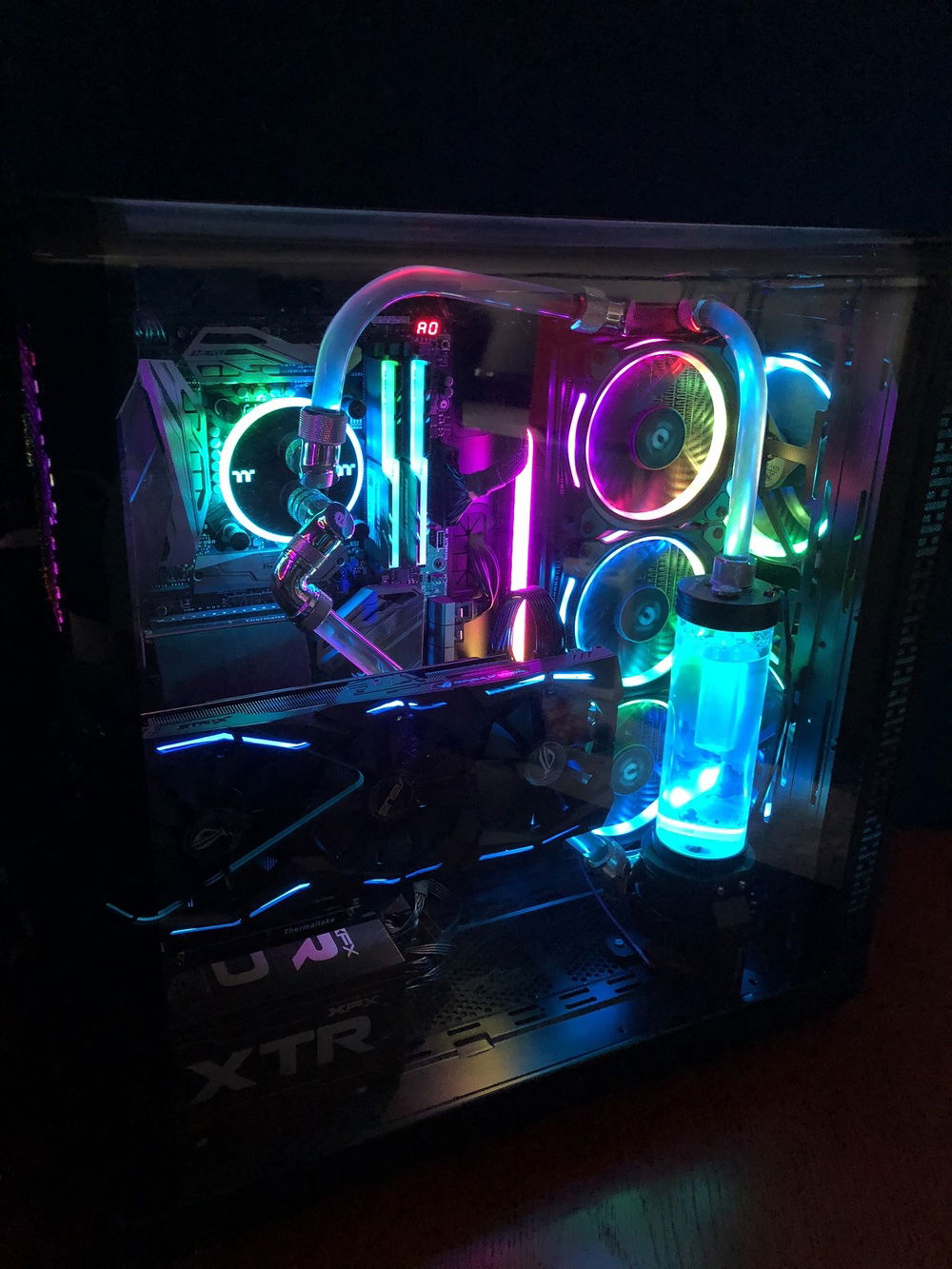 Full Build, shot from the back