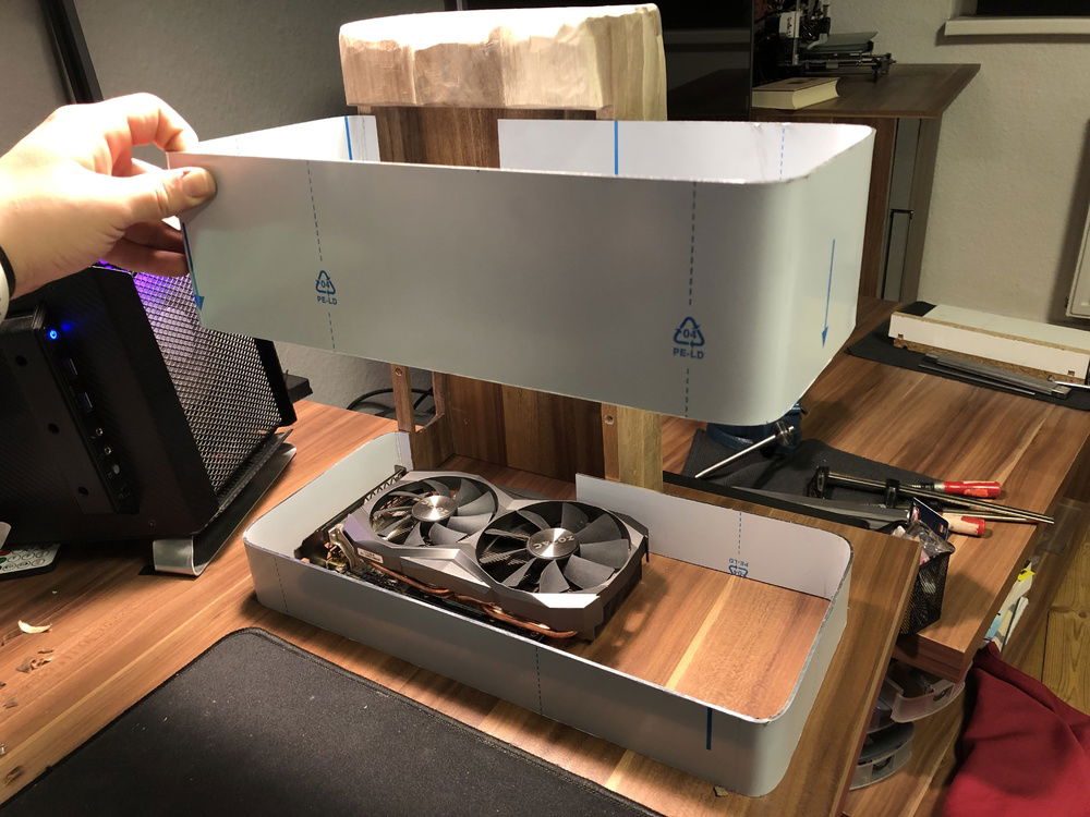 And there’s the upper part, that will fit the PSU and AIO