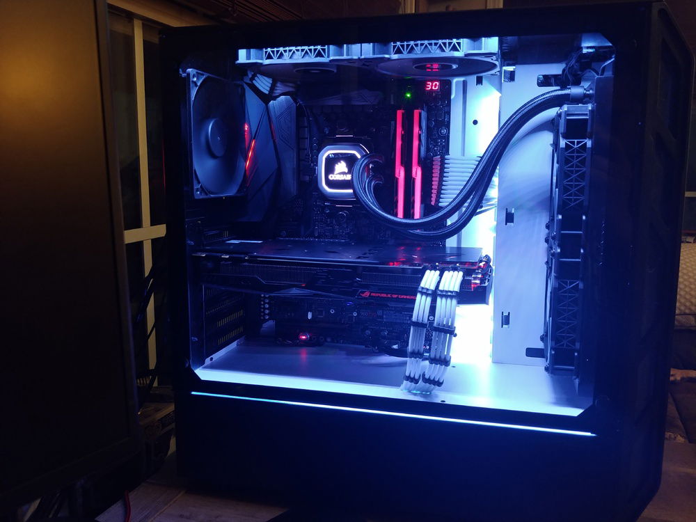 This is my favorite color combo and and what I run as a daily driver. Very clean look and really does highlight the components!