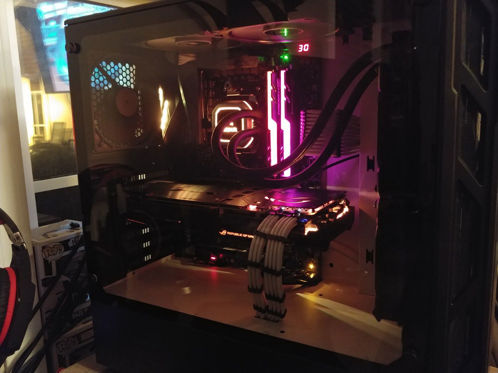 Component lighting only Lights on Panel On