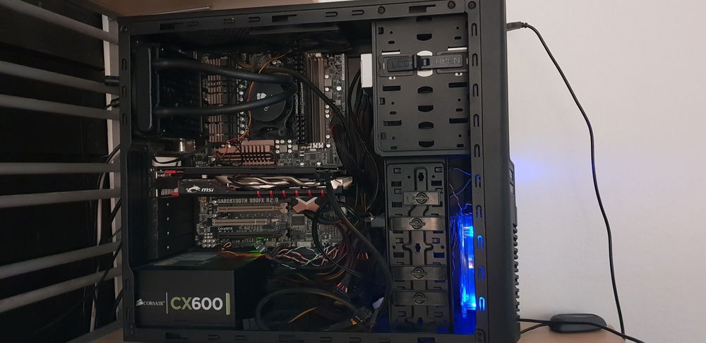 A picture of how it looked before