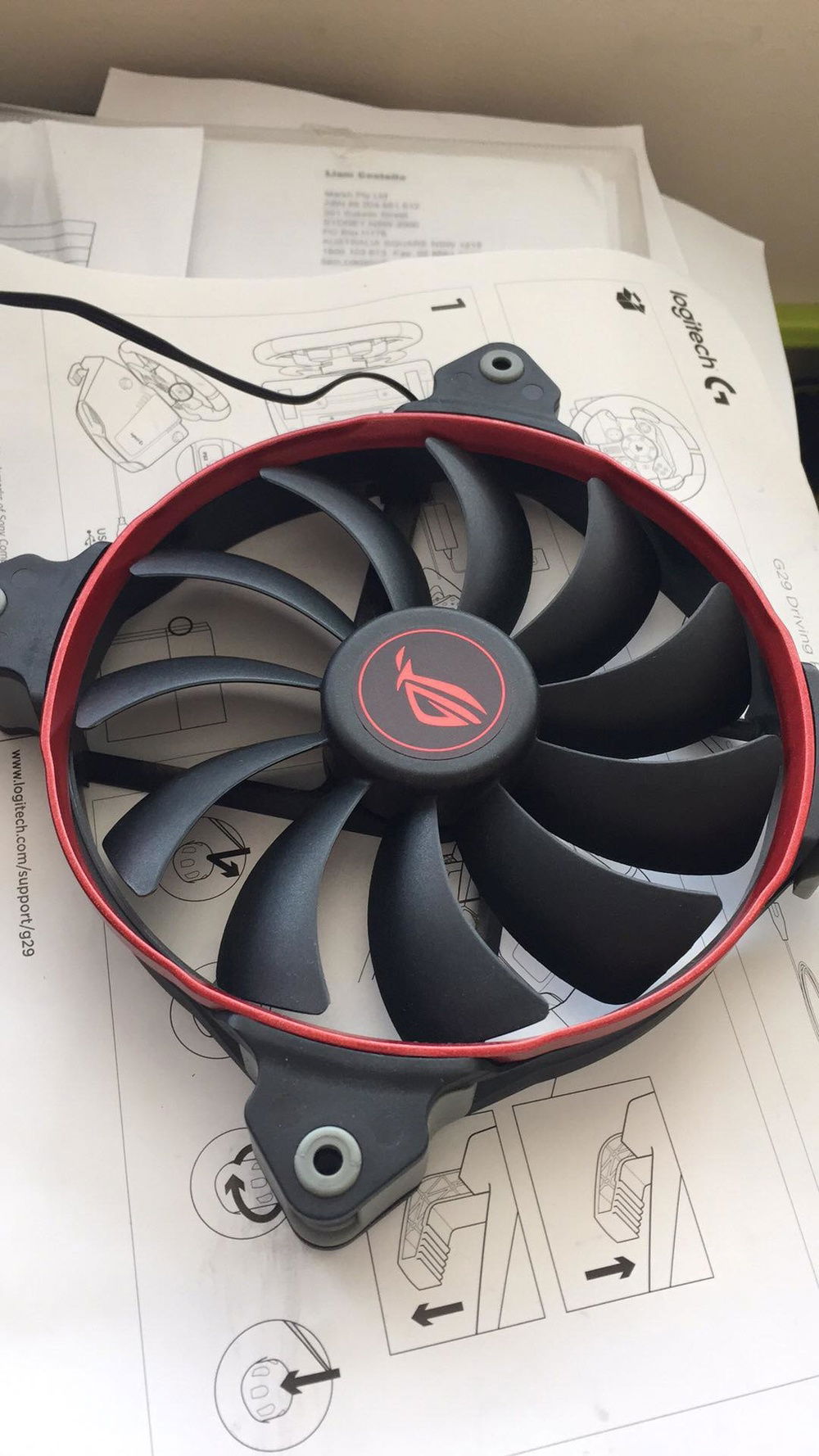 Love how easy it is to customise SP/AF fans