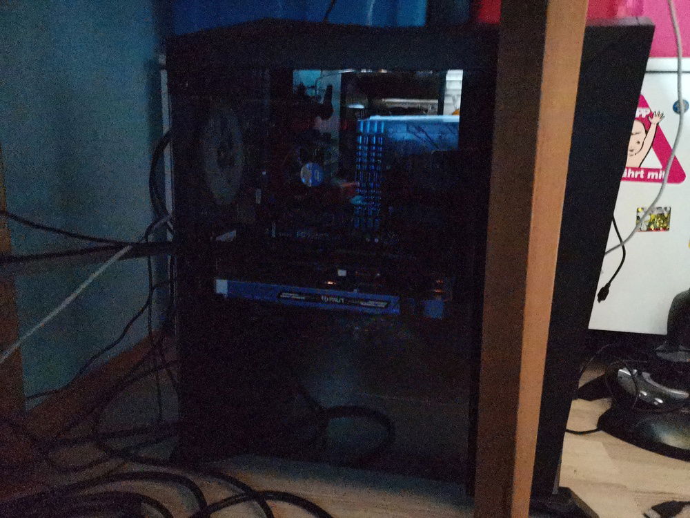 When it's turned off