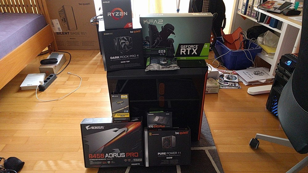 My build Parts, still packed