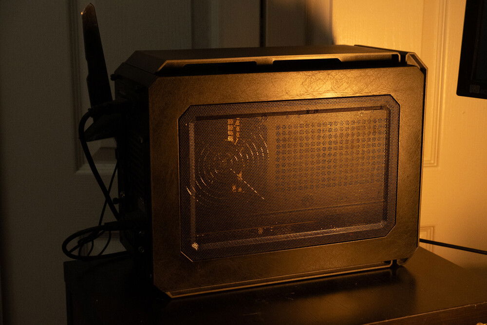 Cover goes on. Looks too clean.