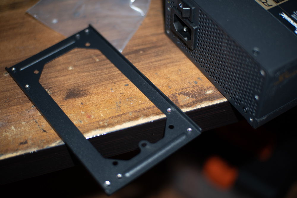 Good thing Seasonic includes a bracket. Thought I had to purchase one.