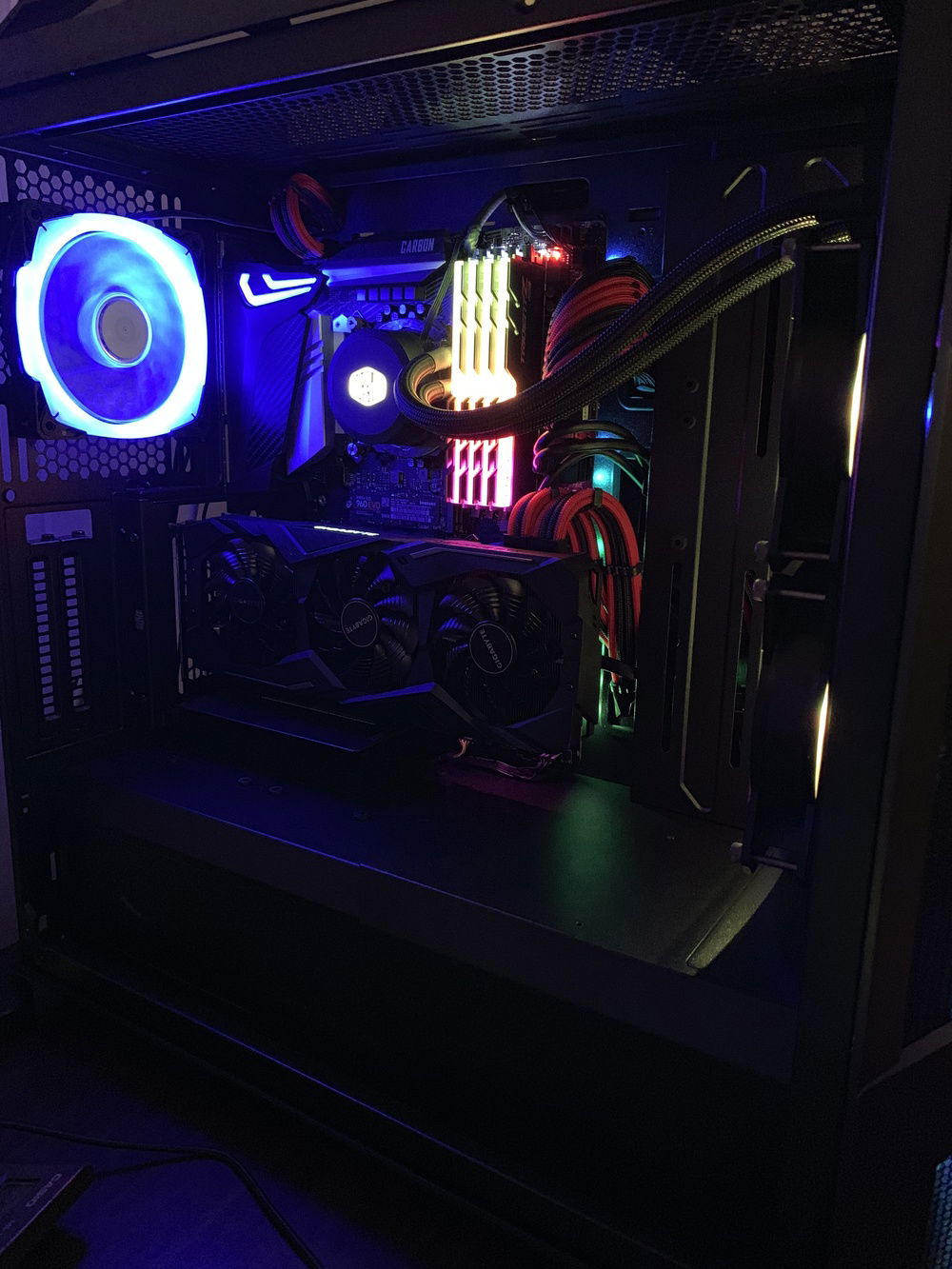 Extra RGB on mobo