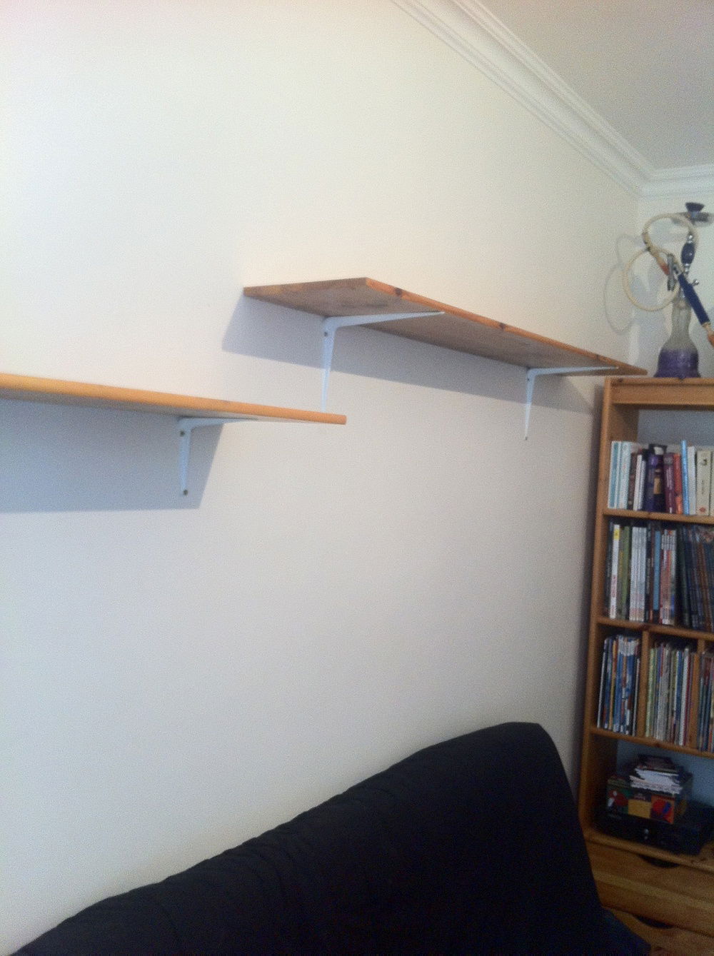 Recycled pieces for shelves ^^