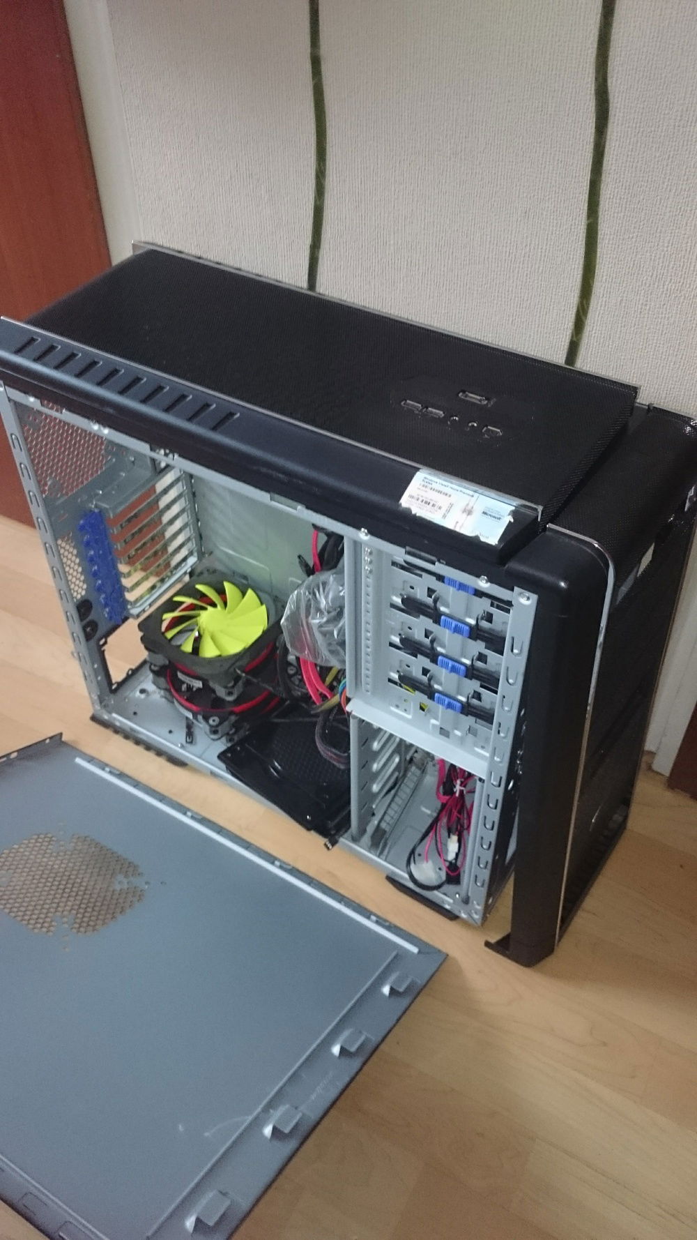 rocking some retro metal on the inside