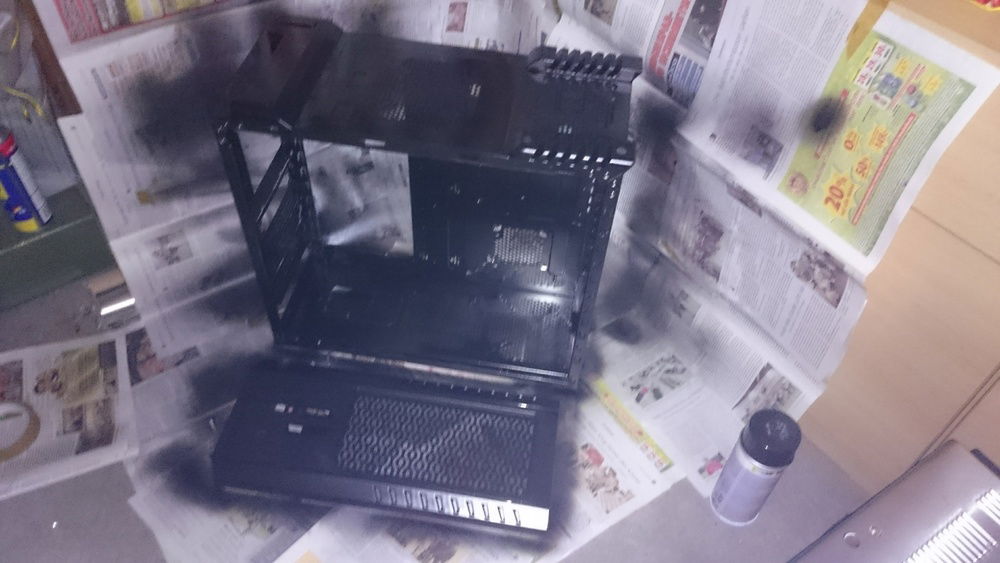 giving it some base color.