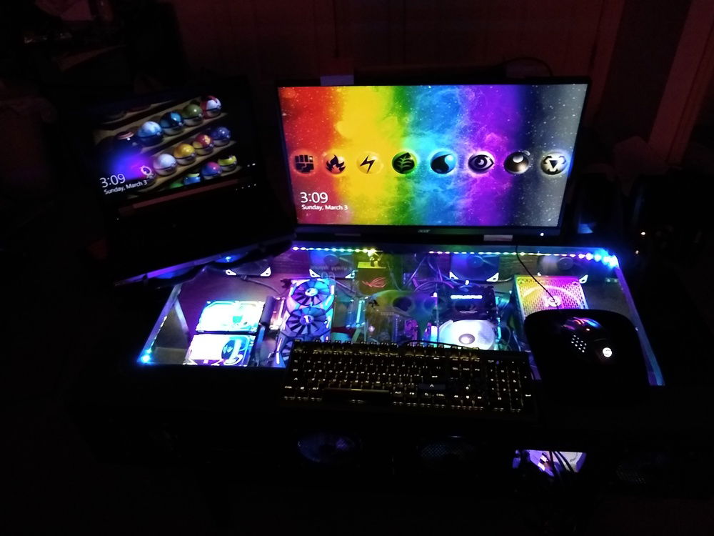 Spring 2019, dark room