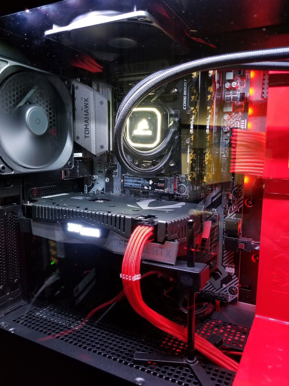 Build when turned on, also m.2 is added.