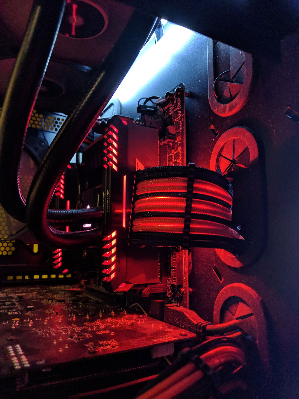 Backlit cables