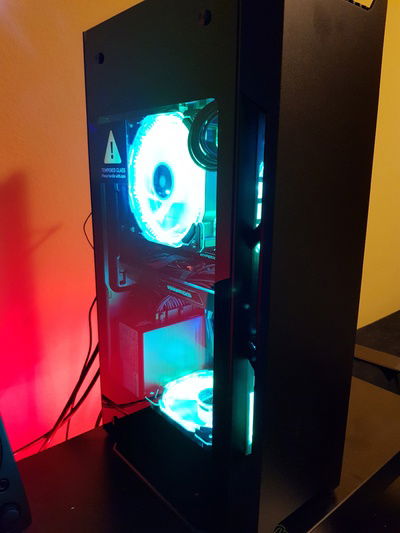 Project AORUS Thermaltake P5 Tempered » builds.gg