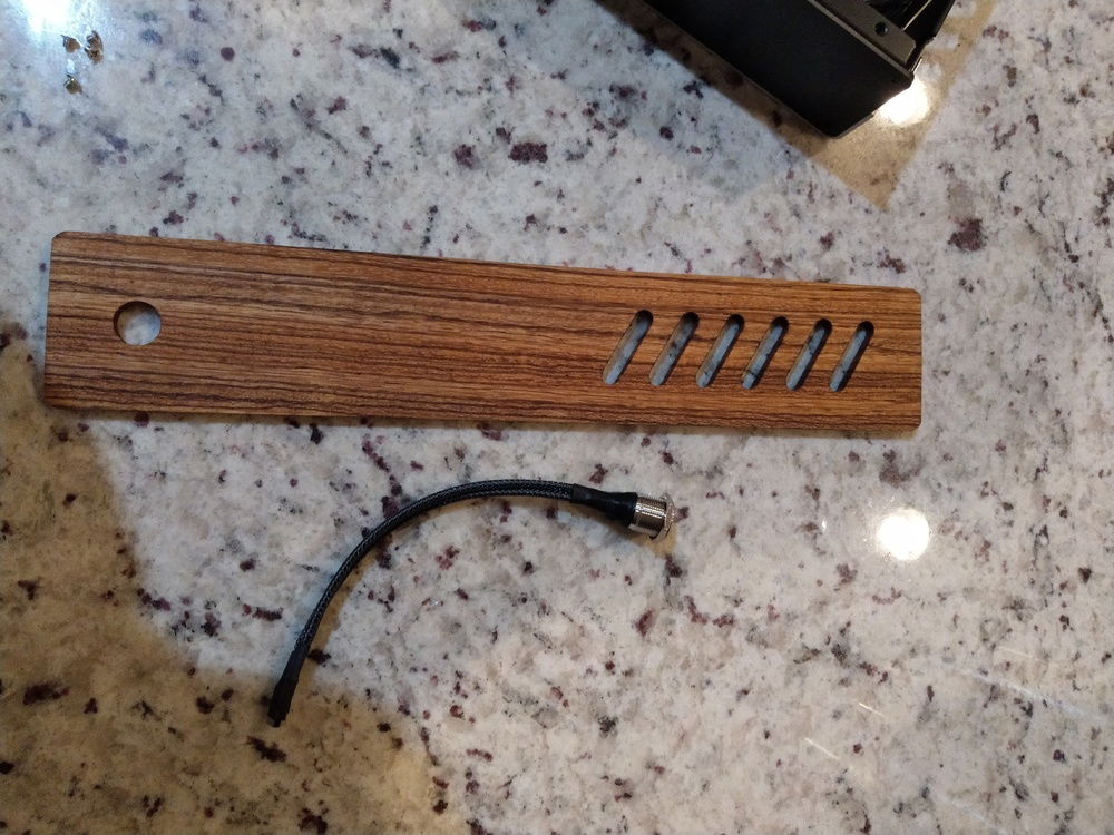 Zebrawood Front & NFC on/off switch