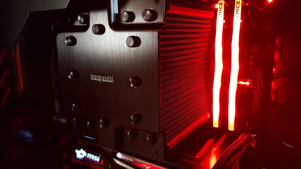 Cooler and RGB-lit RAM
