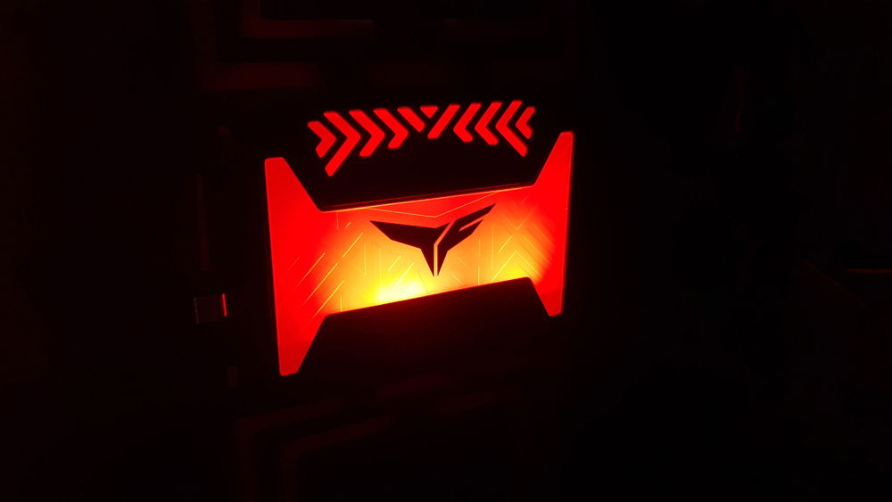 The gorgeous RGB SSD