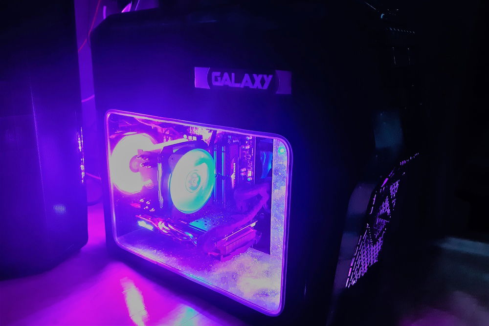 the fans are super bright and will illuminate the name tag