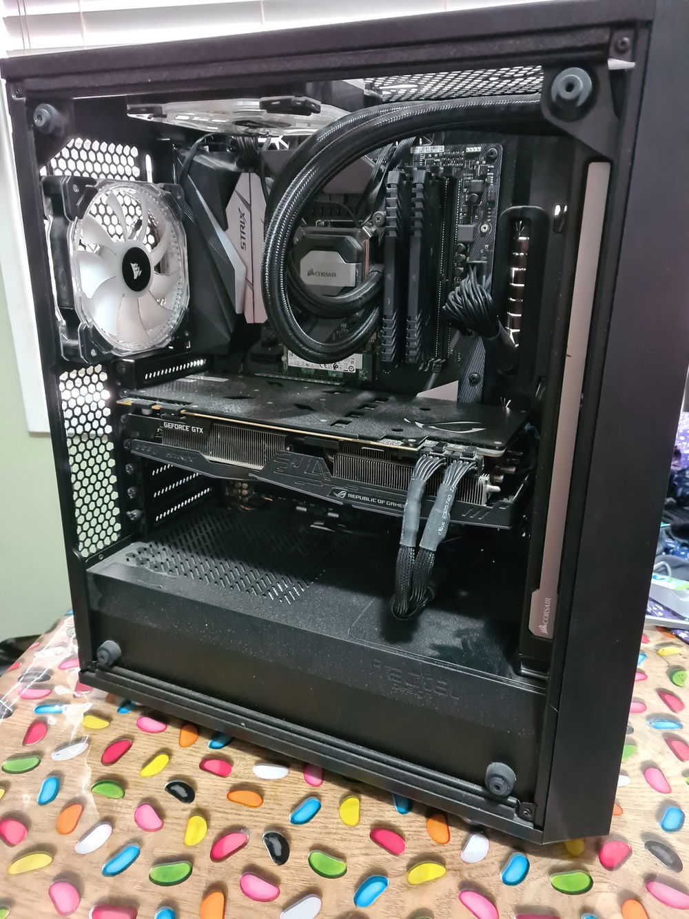 Before new cablemod cables