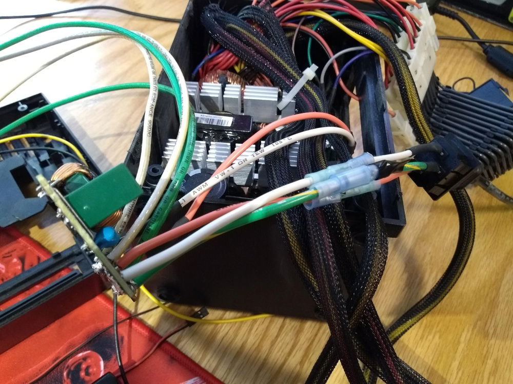 Custom power supply wiring