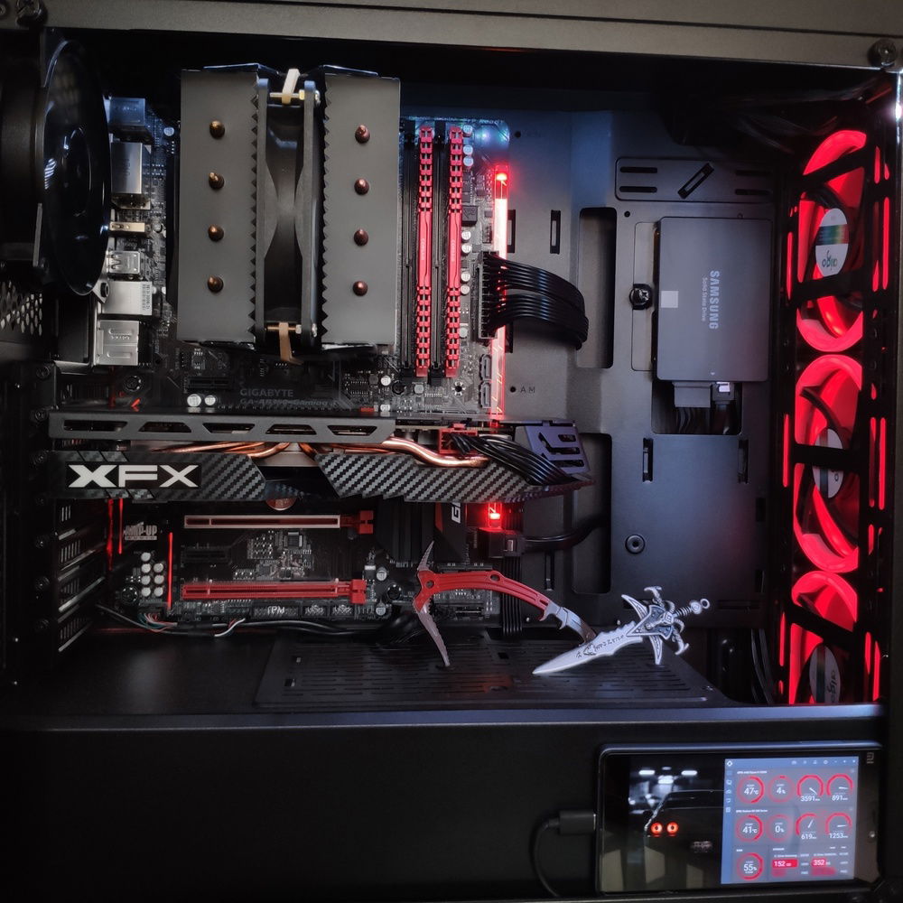 Updated build closeup