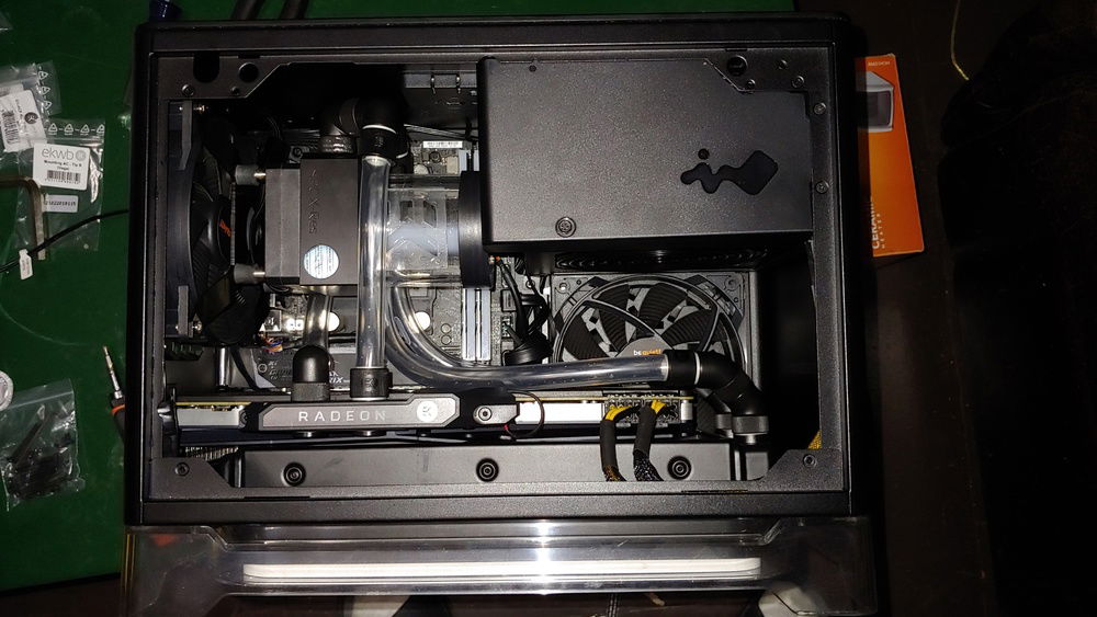 Water cooling has begun