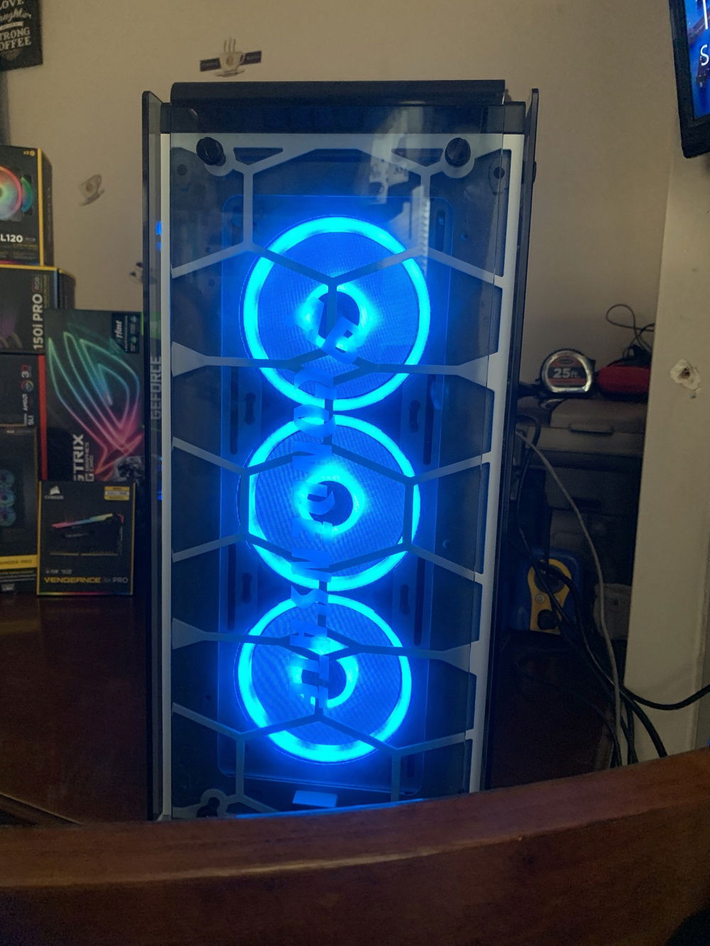 This just shows off the LL120s and the etched glass. You have to look closely to see the etching though.