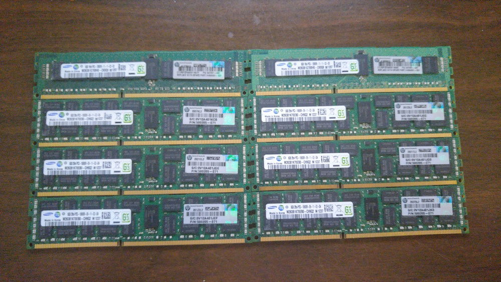 64GB of DDR3 ECC ram