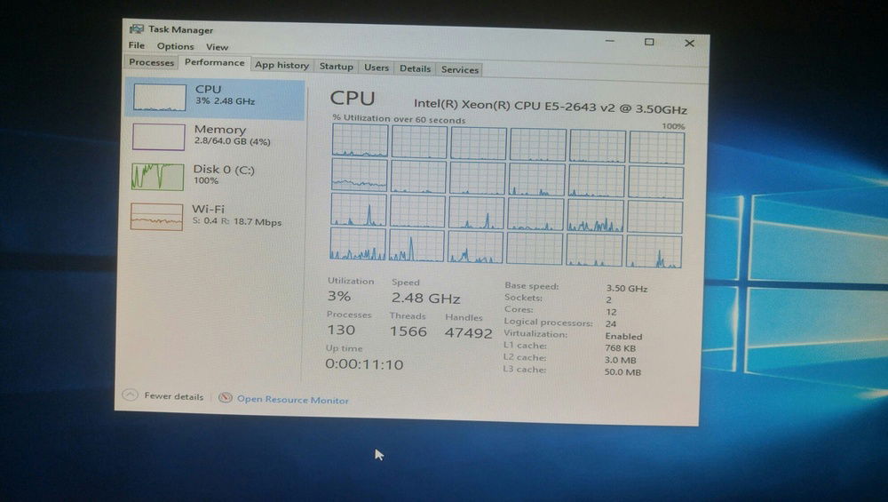 I just cant get over this core count. (I know there are single CPUs that will beat this but for what I have in this I cant get over it)