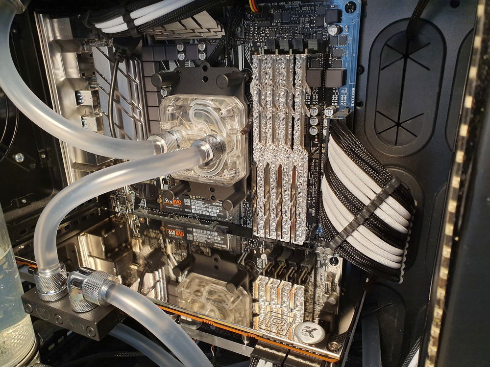 Inside without lightning