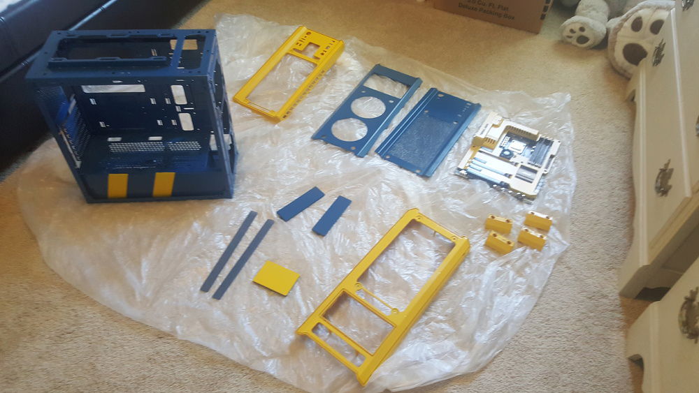 had to bring the parts inside to dry better was cold out