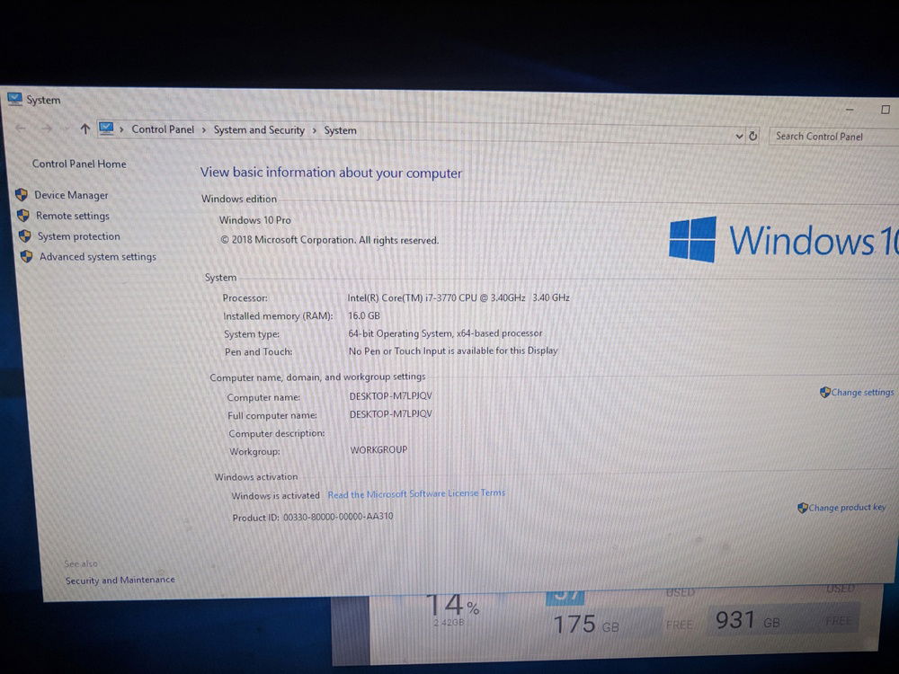 just to show specs i know not crazy awesome but stable.