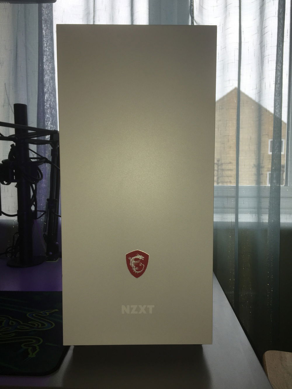 front of the build