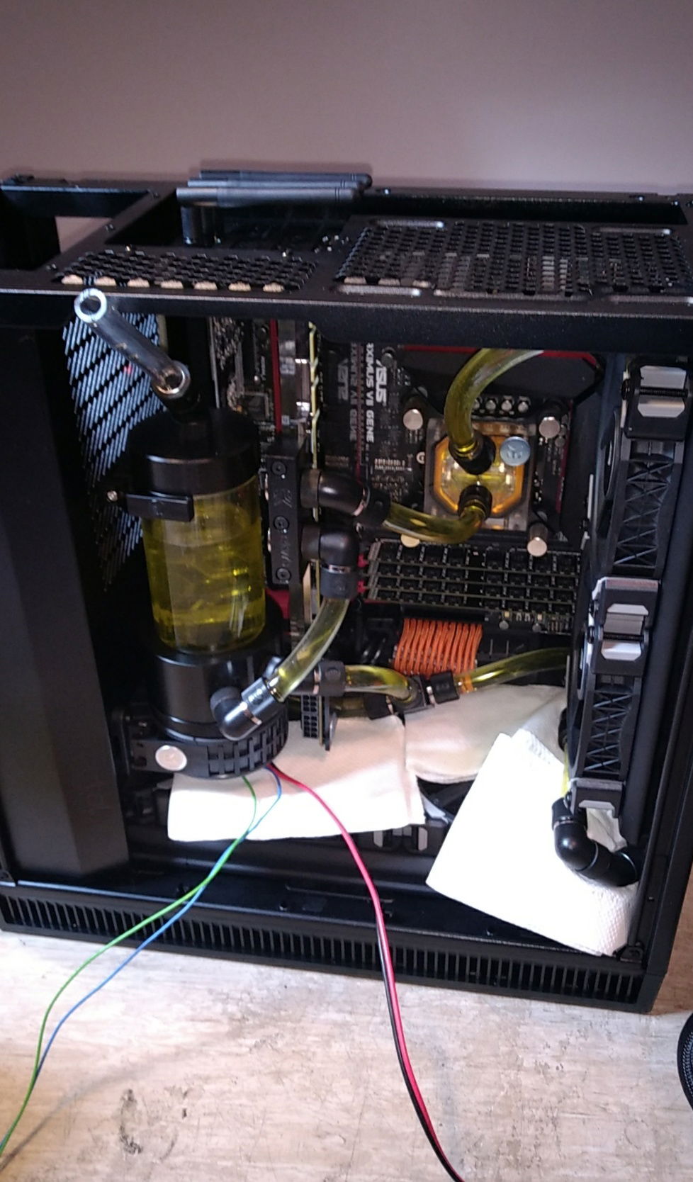 Leak testing the loop